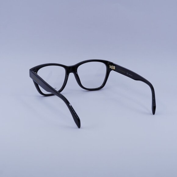 Alexander McQueen AM0306O 001 Eyeglasses Black 52mm Square Frame - Picture 6 of 9